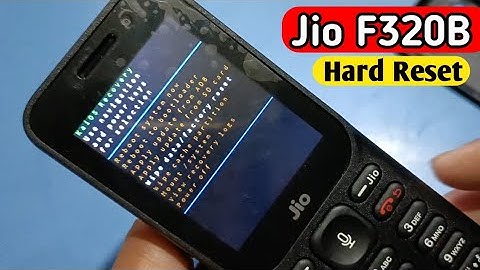 LYF JIO F320B Hard Reset OR Pin Lock Remove Hindi