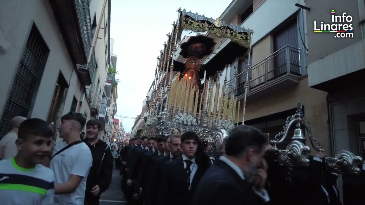 Info Linares   Traslado de Ntra Sra de la Esperanza a las dependencias de San Francisco   Marzo 2024