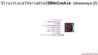 Arch1005: RISC-V Assembly 04 Local Variables 06 StructLocalVariable2.c 2