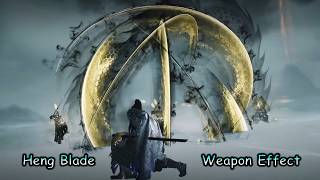 Snowparting Blade Weapon Effect | Where Winds Meet
