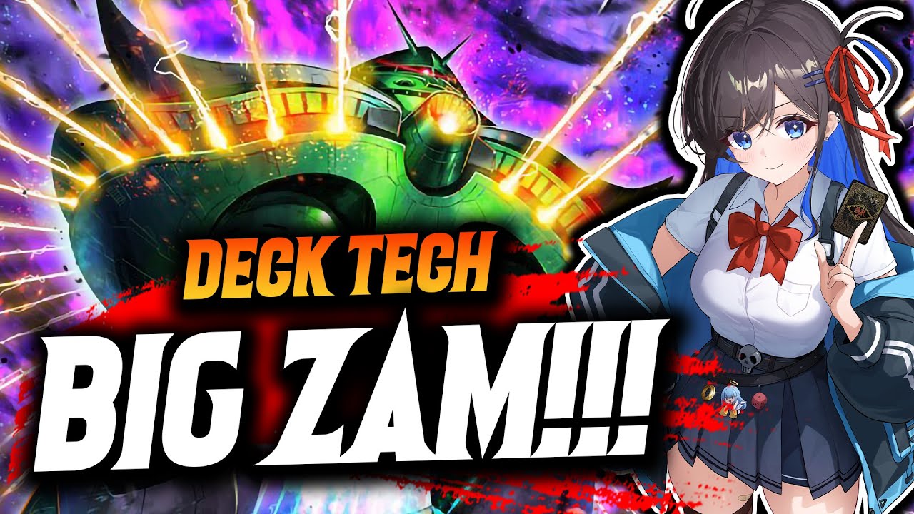 Oh hey BIG ZAM! 38 unit Red/Green Zeon Deck Tech ▻ Gundam Card