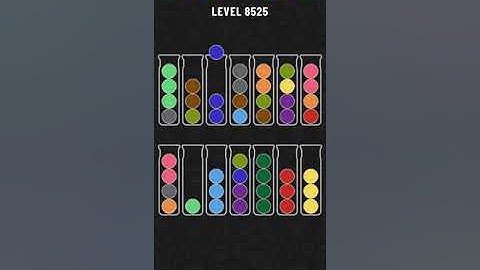 Ball Sort Puzzle Level 8525