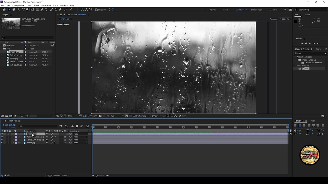 How to Create Cinematic Title in Adobe After Effects | Syed Muheeb ...