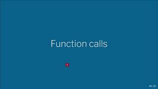 CS450 S21: Lecture  01 -  03 - Function calls