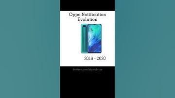 Oppo Notification Sound Evolution