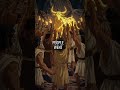 They Built a Golden Calf While Moses Got the 10 Commandments