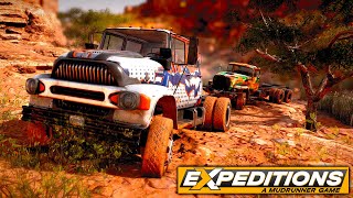 Resgatando um CAMINHÃO no NOVO MUDRUNNER! - Expeditions #1