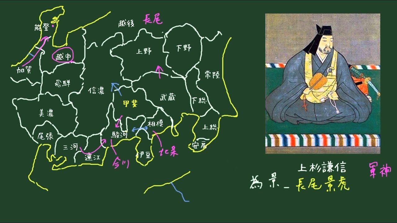わかる歴史 戦国列伝 上杉謙信 後編 Youtube