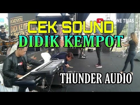 Cek Sound konser road show DIDIK KEMPOT stadion joyo kusumo pati 2020 - YouTube