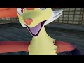 MMD Pokemon Mega Delphox And Meowscarada ATATATATA 