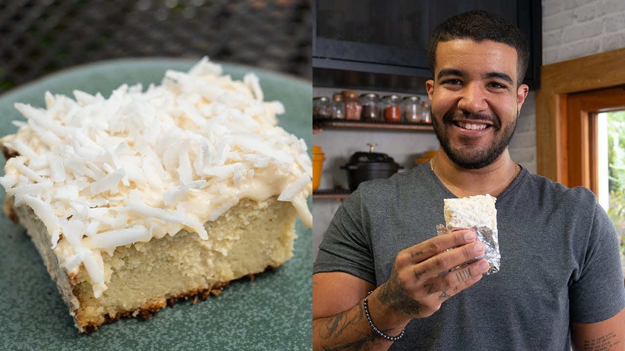 BOLO DE COCO GELADO | Receitas Low Carb | Léo Santos
