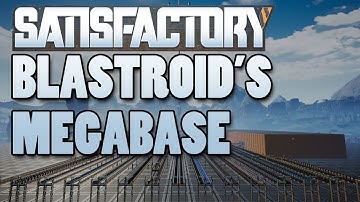 Satisfactory megabase / main bus tour!!!