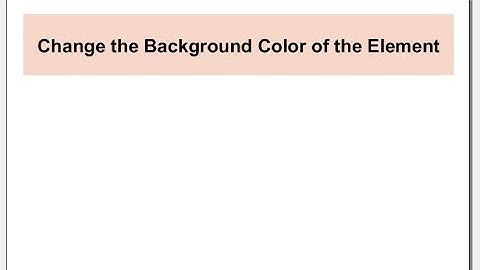 How to Change the Backcolor of the Element in Jasper Report/IReport/JasperSoft Studio - Intact Abode