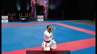 Abe Sakichi (JPN) VS Kazumasa Moto (JPN) QUARTER FINAL Male Kata Rabat Karate 1 2022