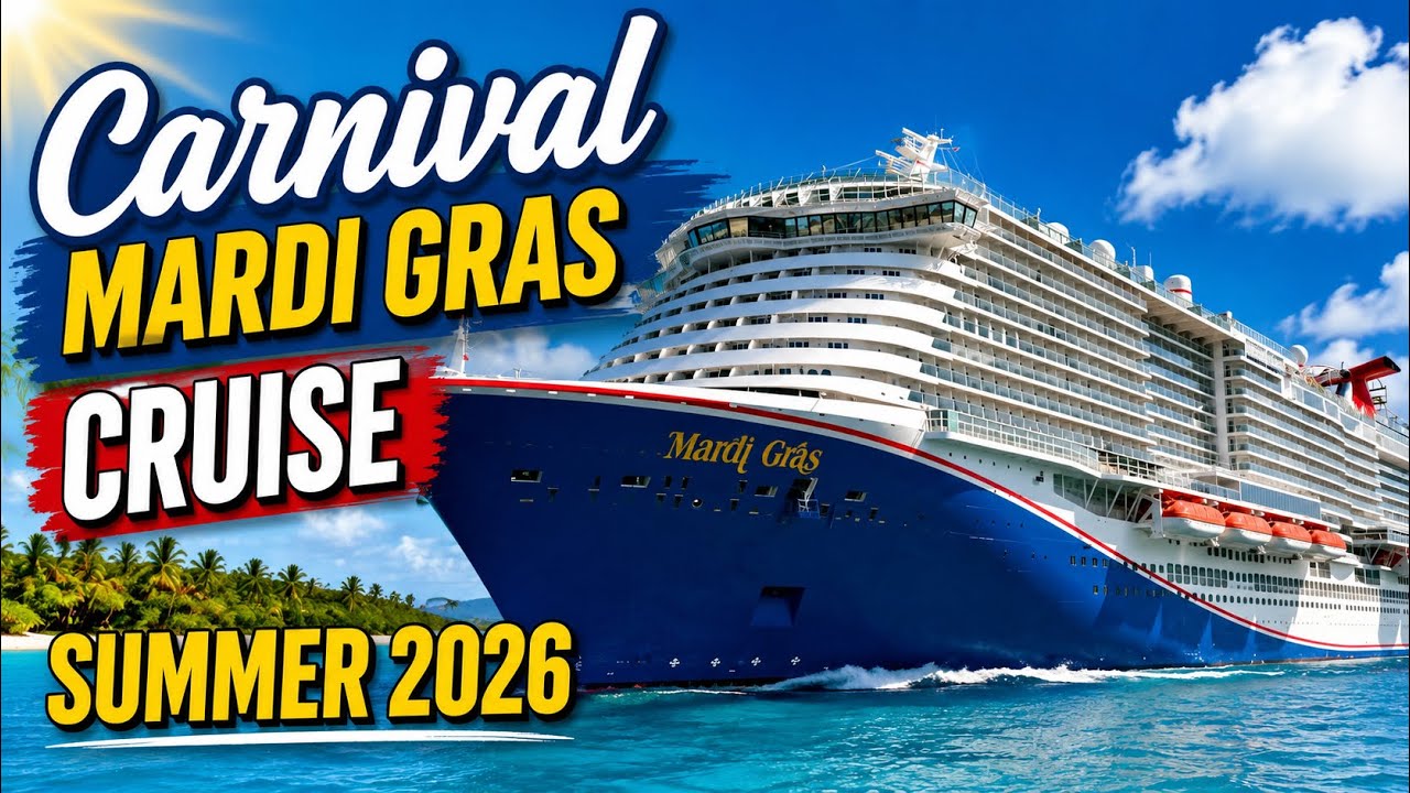 Carnival Mardi Gras Summer 2026 Cruise 