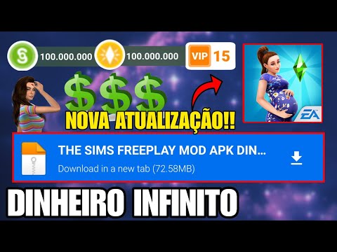 Nuvem De The Sims Freeplay Completa Vip 15 Dinheiro Infinito