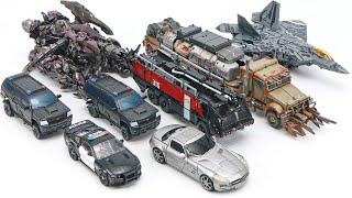 Transformers 3 DOTM Movie Studio Series Decepticons 8 Vehicles Transform Robot Toys