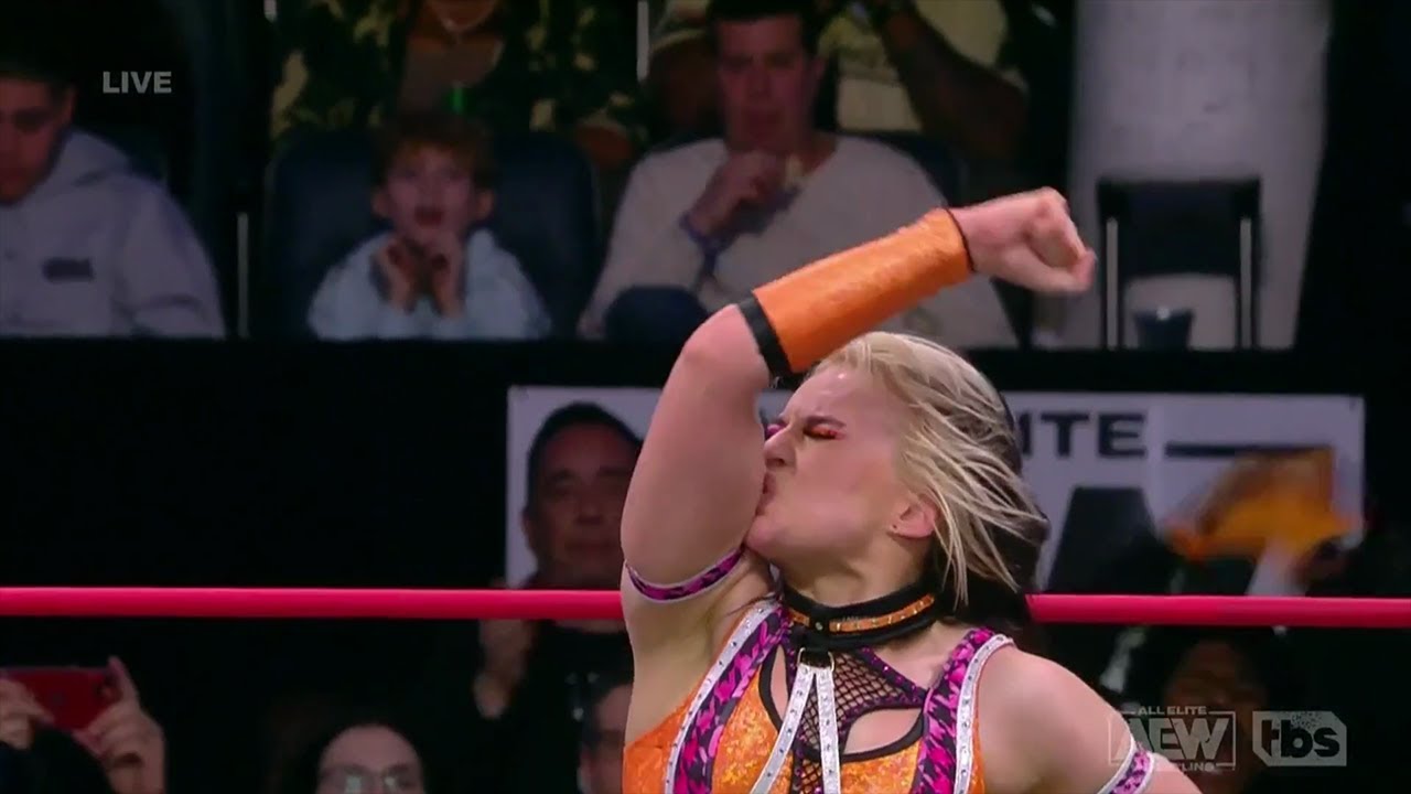 Jamie Hayter Beats Riho on AEW Dynamite (Apr. 5, 2023) YouTube