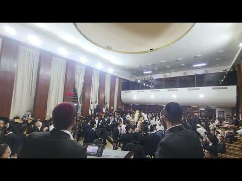 שמחת בית השואבה 1 בישיבת פורת יוסף 