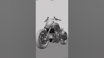 3D Render motorcycle custom concept #custom #shorts #shortvideo #motorcycle #youtubeshorts #concept