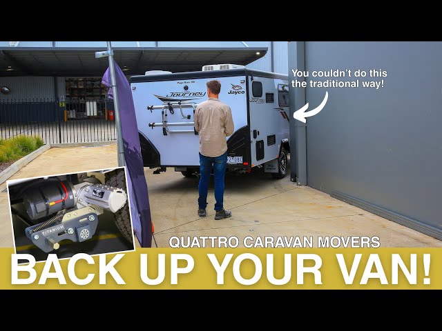 Move Your Caravan The Easy Way! | Quattro Caravan Movers