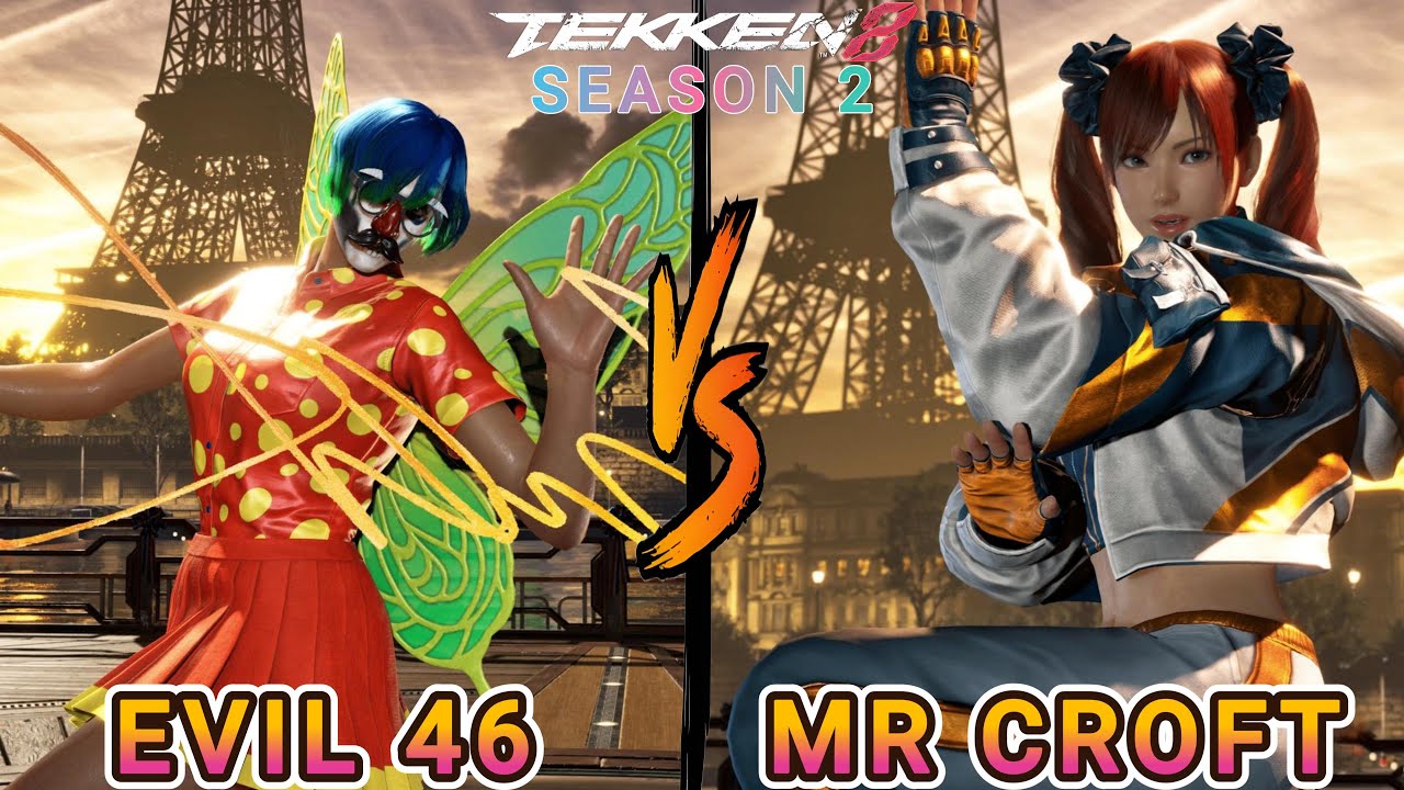 Evil 46 (Azucena) vs Mr Croft (Xiaoyu) | Tekken 8 Unpredictable ...