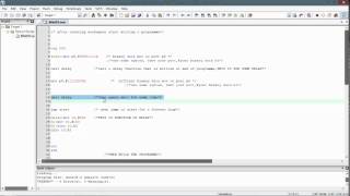 TUTORIAL FOR 8051 ASSEMBLY LANGUAGE:LED BLINKING USING BINARY DATA IN KEIL