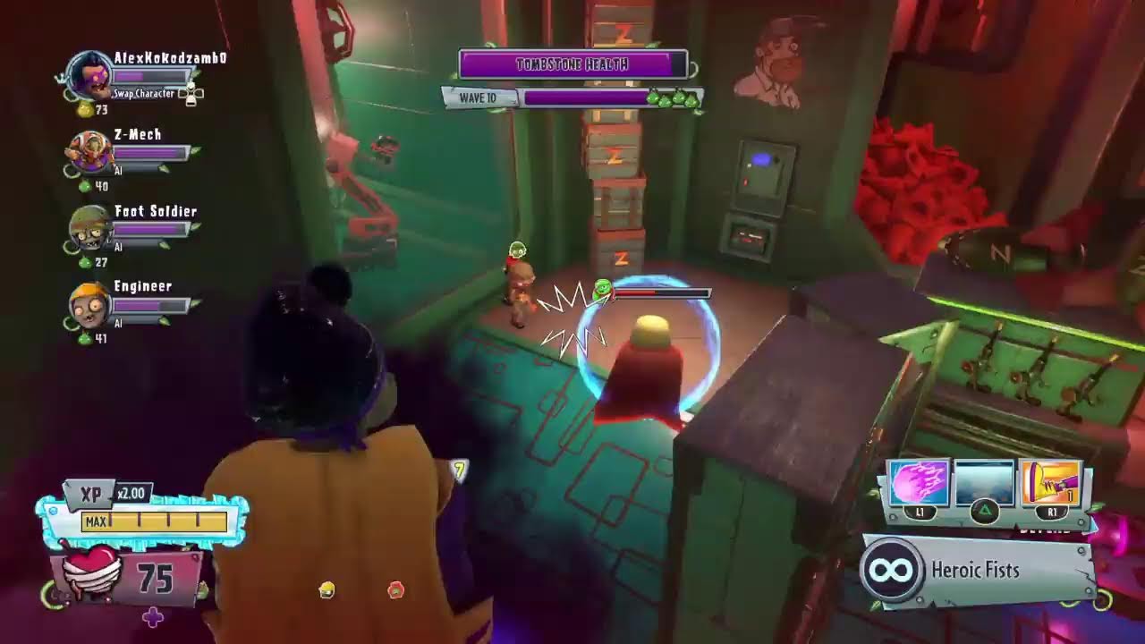 Можно и побаловаться Plants vs Zombies GWF2 PS4 stream