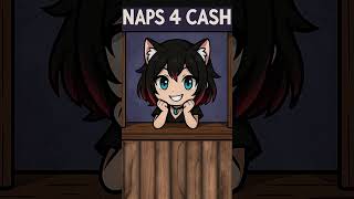 Naps 4 Cash! The ASMR business plan that instantly failed. #asmr #vtuber #sleepaid