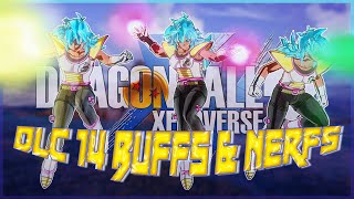 DLC 14 PATCH NOTES EXPLAINED (DRAGON BALL XENOVERSE 2)