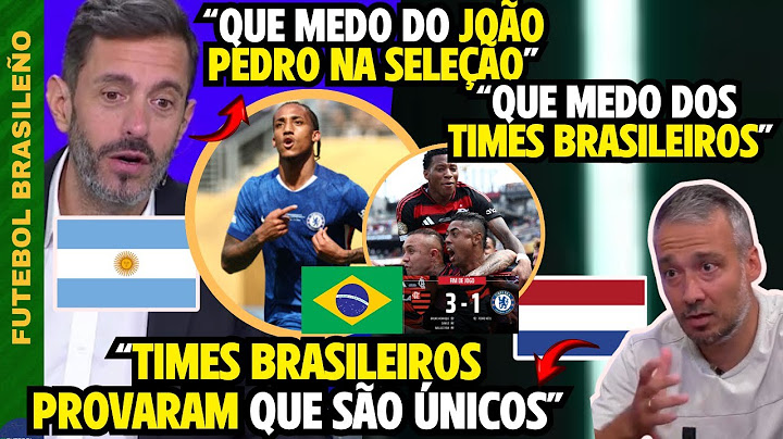 ARGENTINE PRESS TERRIFIED WITH JOAO PEDRO IN THE BRAZILIAN NATIONAL TEAM AND TEAMS. THE DUTCH SUR...