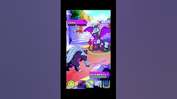 Catching Zenix with one Hit using Bearmoryx in Dynamons World #shorts #trending