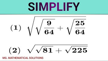Simplify Square Root Problem In Just 5 Seconds| #squareroot #maths #mathstricks #math  #viralvideo