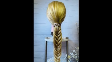 How can do new braid hairstyle 🌺 #foryou #hairstyles #longhair #hairstyle #braids #bun #hairtrends