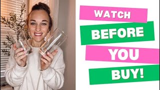 Honest review on drinking glass wear!