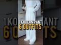 🔥1 Korean Pants With 6 Outfits ✨✅ #mensfashion #fashion #pants #style