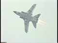 Italian Air Force PANAVIA TORNADO display at “Ali su Aviano" Airshow 1996.