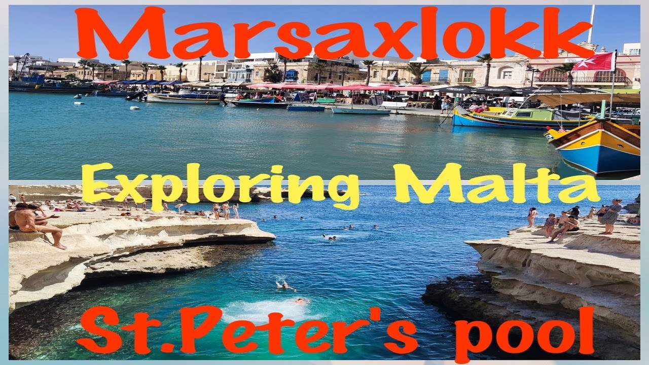 🇲🇹 Exploring Malta: Marsaxlokk & St. Peter's Pool - Hidden beauty of Malta