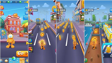 Garfield Rush Game | Garfield Rush Android Video Gameplay | Garfield Game