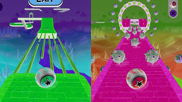 Going Balls Vs Reverse Balls Speedrun Walkthrough Gameplay