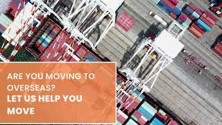 Moving  Overseas ? JNR Global Logistics can help you.
