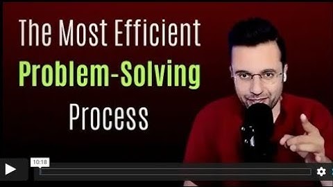 Efficient Problem-Solving  (SandeepMaheshwari.tv) . (SMtv) .  (insparations video 7)