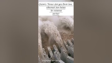 Three George Dam in China ! Yangtze River ! World Biggest Dam  #construction #shorts #ytshorts