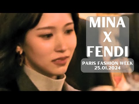 MINA X FENDI  [ 2024 Paris Fashion Week ]