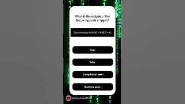 3 java prep quiz with answer #coding #computer #quiz #javaprogramming #javatutorial #java #interview