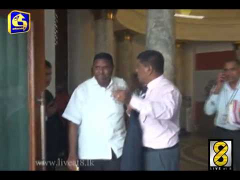 හිටපු සන්ධාන පාර්ලිමේන්තු මන්ත්රීනී නිරූපමා රාජපක්ෂගේ සැමියා වන තිරුකුමාර් නඬේෂන්  අත්අඩංගුවට