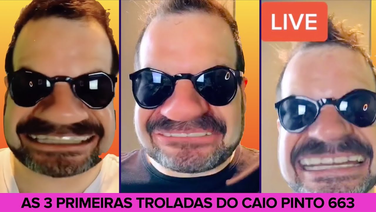 NASCE UM DEUS | AS 3 PRIMEIRAS TROLADAS DO CAIO PINTO 663