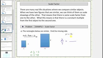 Scale Factor, Similar Triangles, and Proportions