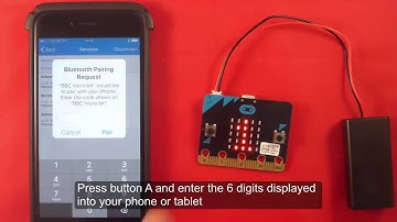 How to pair your micro:bit with an iOS phone or tablet