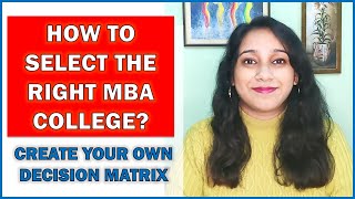 How to select among Top MBA colleges in India | Choose a college for MBA using data-driven method